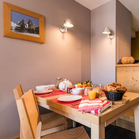 Apartement 4 Personen - - 1 Schlafzimmer - Südlage - Blick auf die Berge