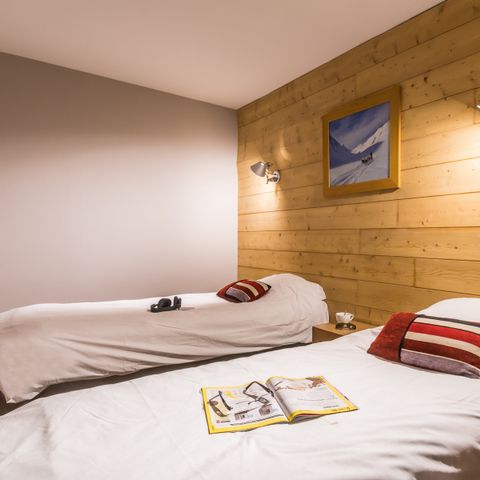Apartement 4 Personen - - 1 Schlafzimmer - Südlage - Blick auf die Berge