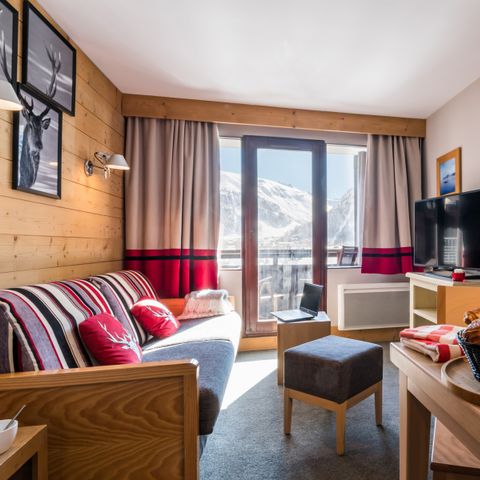 Apartement 4 Personen - - 1 Schlafzimmer - Südlage - Blick auf die Berge