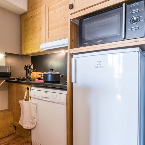 Apartement 4 Personen - - 1 Schlafzimmer - Südlage - Blick auf die Berge