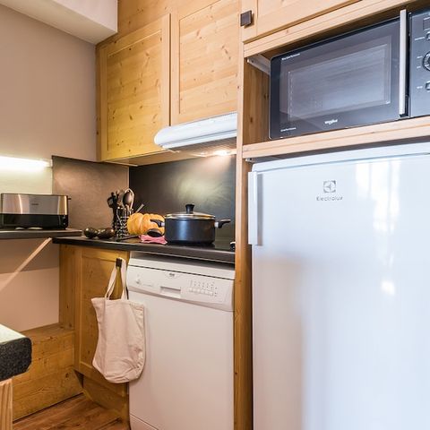 Wohnung 4 personen - - 1 Schlafzimmer - Südlage - Blick auf die Berge