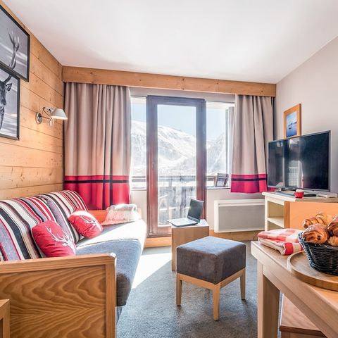 Wohnung 4 personen - 1 Schlafzimmer - Südlage - Blick auf die Berge