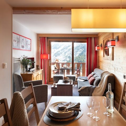 Wohnung 6 personen - 2 Schlafzimmer - Freie Bergsicht