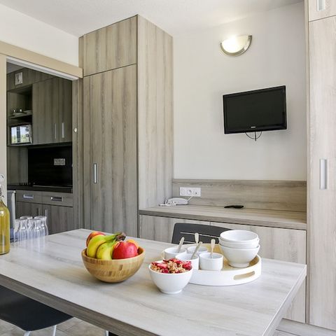 Apartement 4 Personen - Studio Standard-Eco Gartenblick S1Y14IS (max 3 Erwachsene)