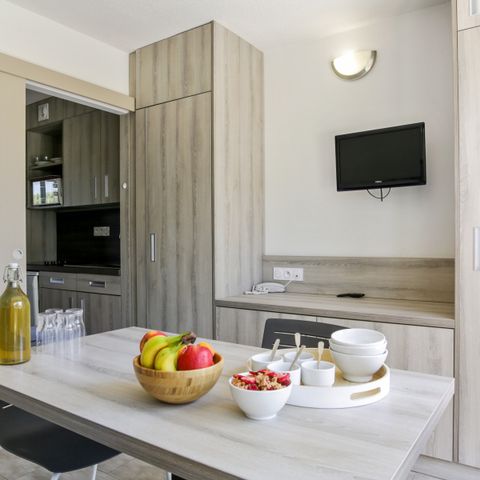 Apartement 4 Personen - (max 3 Erwachsene) Studio Standard-Eco Gartenblick S1Y14IS