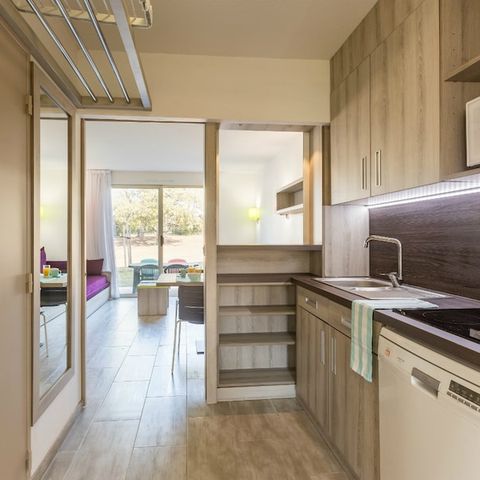 Apartement 5 Personen - Studio Standard-Eco Gardenview S1Y15ID (max 4 Erwachsene)