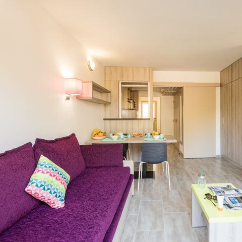 Apartement 5 Personen - (max. 4 Erwachsene) Studio Standard-Eco Gartenblick S1Y15ID