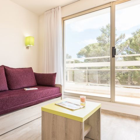 Apartement 6 Personen - (max. 4 Erwachsene) Standard-Eco Duplex Gartenblick S1YX6ID