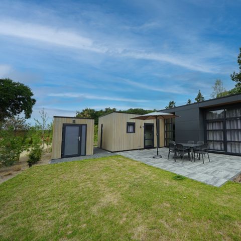 Chalet 6 Personen - L-Cube Whirlpool 4+2