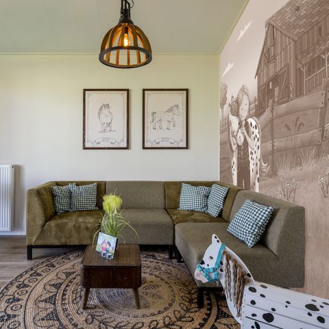 LODGE 5 Personen - Lodge Stip the Pony + Babybettchen