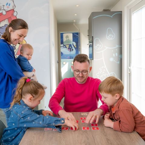 Chalet 5 Personen - Cottage Woezel & Pip + Babybettchen