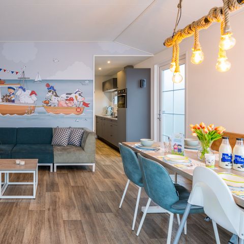 Bungalow 6 Personen - Fien & Teun Kahnhaus mit Kinderbett