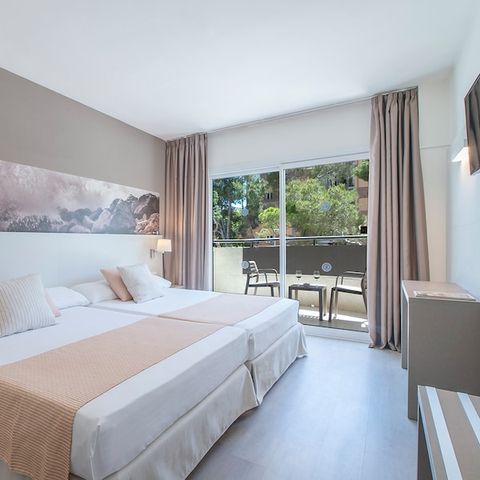 Zimmer 3 Personen - Doppelzimmer + Zusatzbett - Balkon