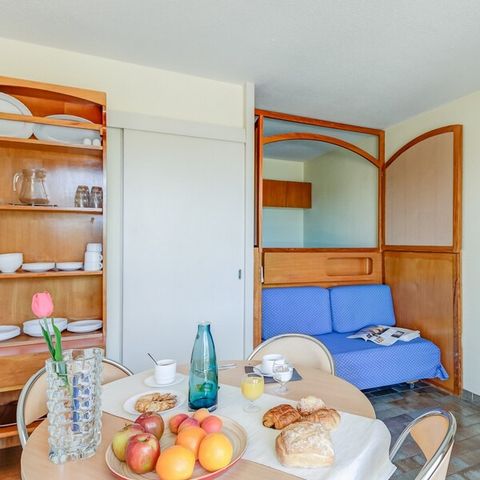 Studio 4 personen - 1 Schlafbereich - Blick auf den Hafen