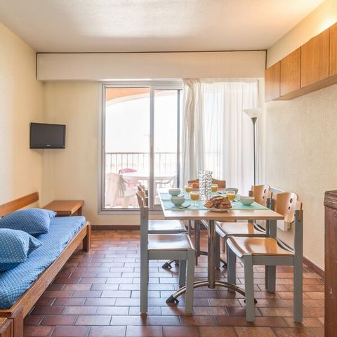 Wohnung 6 personen - 1 Zimmer - 1 Schlafbereich - Blick auf den Hafen
