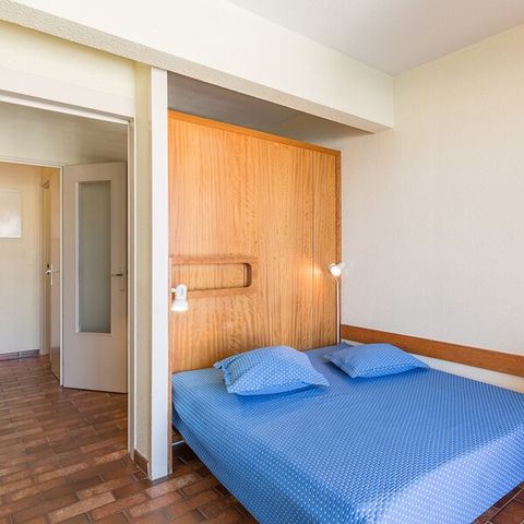 Wohnung 6 personen - 1 Zimmer - 1 Schlafbereich - Blick auf den Hafen
