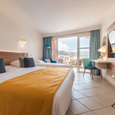 Zimmer 3 personen - Terrasse oder Balkon - Meerblick