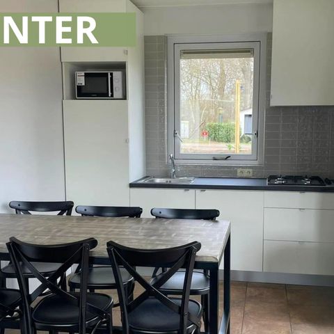 Bungalow 4 Personen - WINTER Panoramaschnecke Fischteich