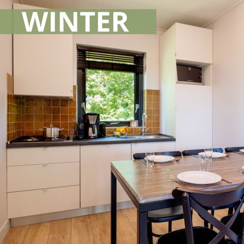 Bungalow 4 Personen - WINTER Diamantschere Deluxe