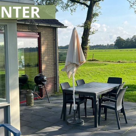 Bungalow 4 Personen - WINTER Panoramascheibe