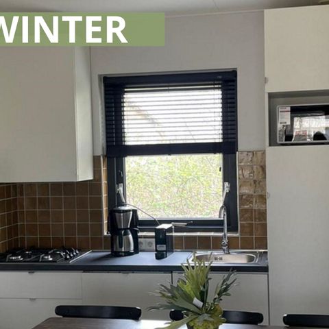 Bungalow 4 Personen - WINTER Panoramascheibe