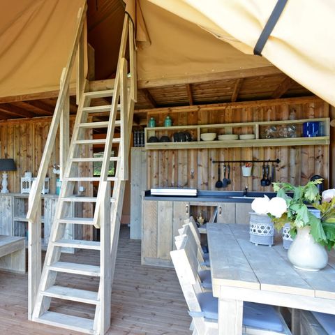 Safarizelt 6 Personen - Spotty Lodge Family (max. 4 Erwachsene)