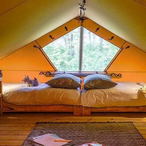 Safarizelt 6 Personen - Spotty Lodge Family (max. 4 Erwachsene)