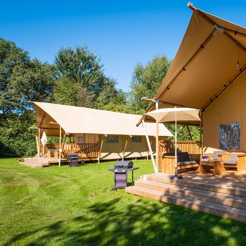 Safarizelt 6 Personen - Spotty Lodge Family (max. 4 Erwachsene)