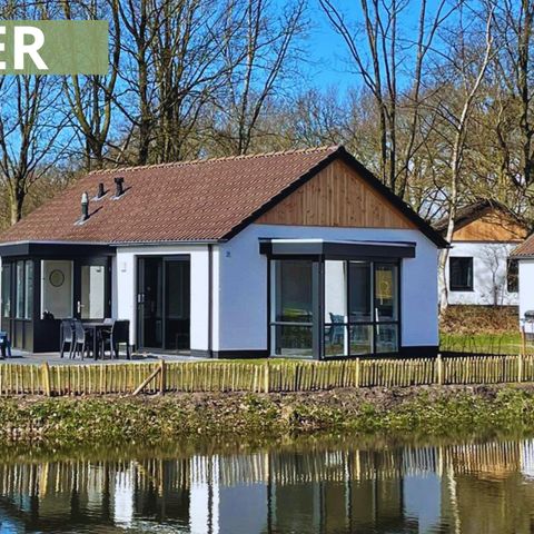 Bungalow 6 personen - WINTER Panoramaschnecke Fischteich