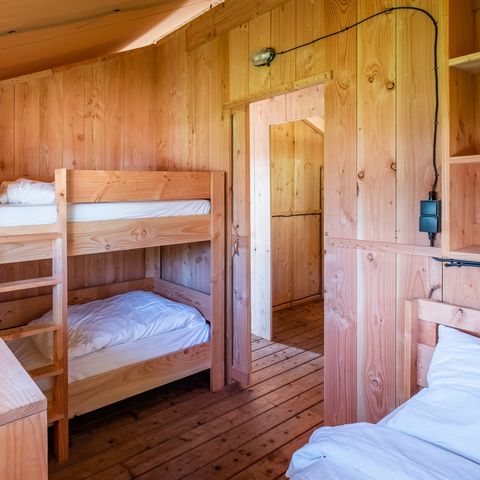Safarizelt 5 Personen - Komfort mit privatem Whirlpool (4+1)