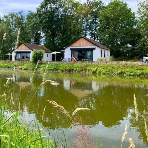 Bungalow 6 Personen - Panorama-Schnepfenfischteich