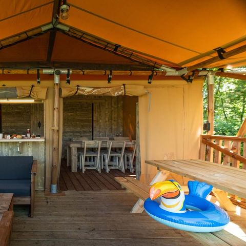 Safarizelt 5 Personen - Safari-Lodge Deluxe