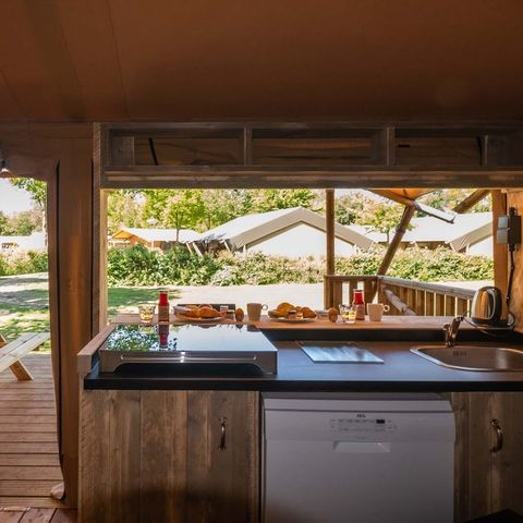 Safarizelt 5 Personen - Safari-Lodge Deluxe