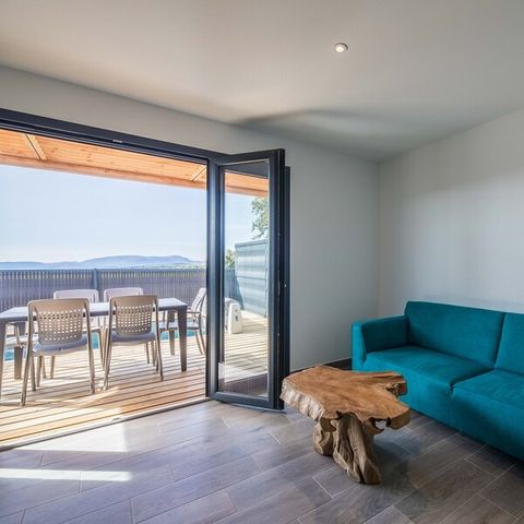 FERIENHAUS 6 Personen - - 3 Schlafzimmer - Duplex - Klimatisiert - 4m privater Swimmingpool - Terrasse