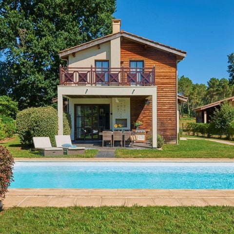 Bungalow 6 Personen - Fronsac Deluxe + Schwimmbad
