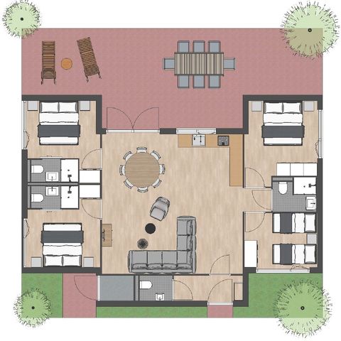 LODGE 8 Personen - Waldhaus
