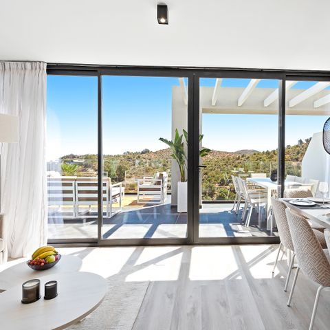 Apartement 8 Personen - mit Solarium (Dachterrasse) und Meerblick