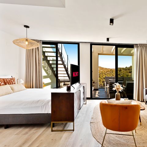 Apartement 4 Personen - Loft mit Solarium/Dachterrasse und Meerblick