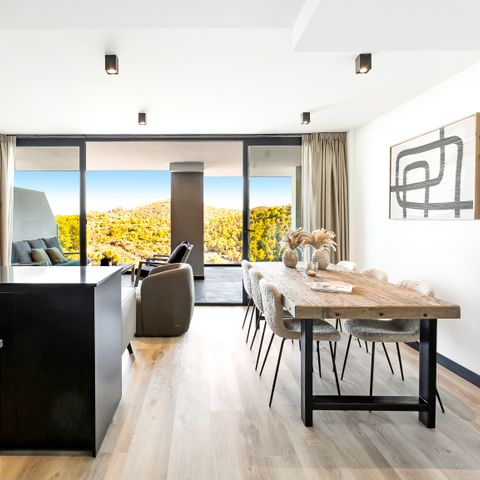 Wohnung 8 personen - mit Meer- und Bergblick
