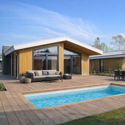 FERIENHAUS 6 Personen - Villa Parkzicht mit Schwimmbad & Sauna