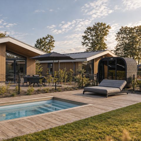 Ferienhaus 6 personen - Molenhuys Parkzicht mit privatem Pool und Sauna