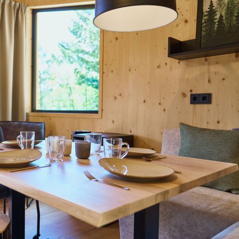 Unterkunft 4 personen - Luxuriöses Baumhaus mit Rutsche