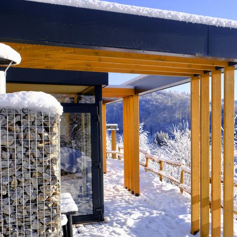 LANDHAUS 6 Personen - Luxus-Cottage mit Außensauna 