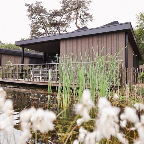 LODGE 6 Personen - Luxus Wasser + Whirlpool