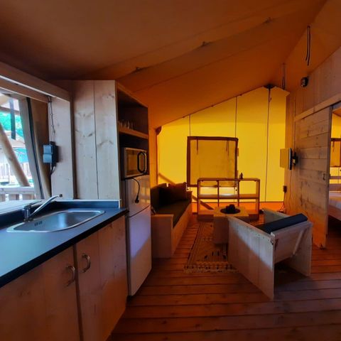 Zelt 4 Personen - Glamping-Zelt 4