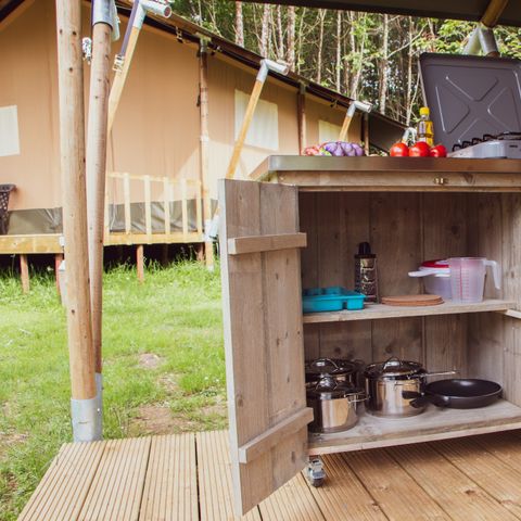 Safarizelt 6 Personen - Komfort