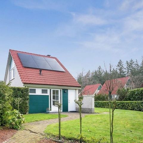 Bungalow 5 personen - mit luxuriösem Gartenzimmer und Blick auf den Spielteich