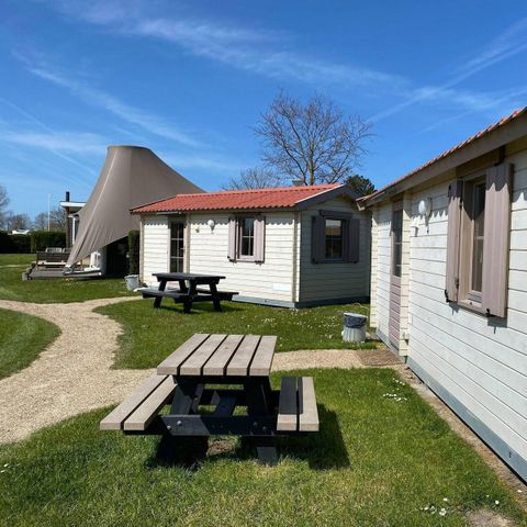 Bungalow 4 personen - Luxus-Wanderhütte