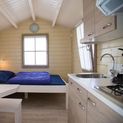 Bungalow 4 personen - Luxus-Wanderhütte
