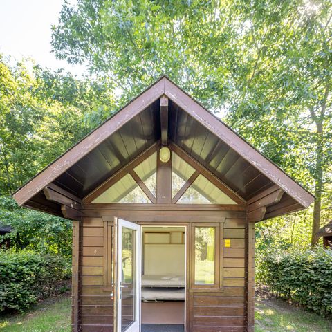Bungalow 4 Personen - Einfache Blockhütte